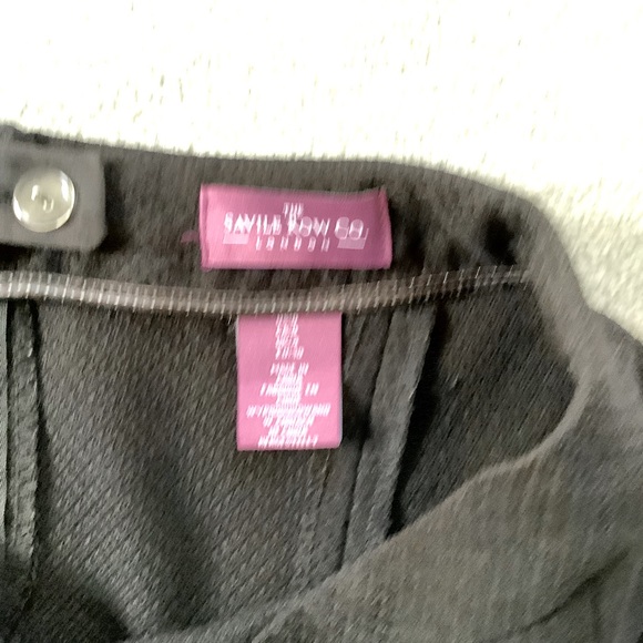 The Savile Row Co. London Black Mini Skirt Sz. 0 - Picture 3 of 5
